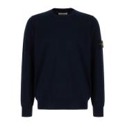 Stone Island Stiligt Stickat för Män Blue, Herr