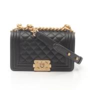 Chanel Vintage Pre-owned Laeder chanel-vskor Black, Dam