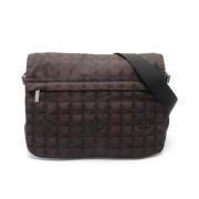 Chanel Vintage Pre-owned Canvas chanel-vskor Brown, Dam