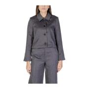 Jacqueline de Yong Polyester Blazer Kollektion för Kvinnor Gray, Dam