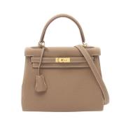 Hermès Vintage Pre-owned Laeder handvskor Brown, Dam