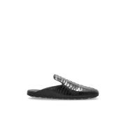 Bottega Veneta Läder slides Roma Black, Herr