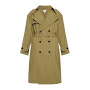 Bottega Veneta Ull trenchcoat Green, Herr