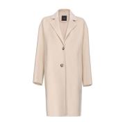 Pinko Beige Kappor för Kvinnor Beige, Dam