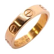 Cartier Vintage Pre-owned Roseguld ringar Yellow, Dam