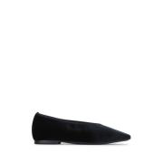 TotêMe Sammet Ballerinaskor Black, Dam