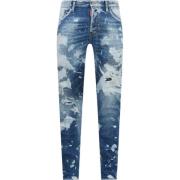 Dsquared2 Stiliga Jeans för Män Blue, Herr