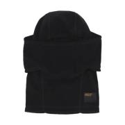 Carhartt Wip Svart Fleece Balaclava Missionsmask Black, Herr