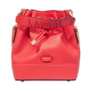 Lancel Röd Bucket Bag Ninon Stil Red, Dam