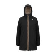 K-Way Sophie ST Thermo Double Parkas Black, Dam