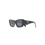 Prada PR 13Zs 1Ab5S0 Sunglasses Black, Dam