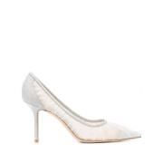 Jimmy Choo Ivory White Love Pointed-Toe Pumps White, Dam