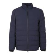 Woolrich Stretchjacka Blå Dunfylld Blue, Herr