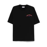 Off White Svart Arrows Logo Print T-shirt Black, Herr