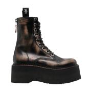 R13 High Boots Black, Dam