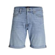 Jack & Jones Modernt Denim Shorts för Män Blue, Herr