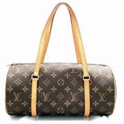 Louis Vuitton Vintage Pre-owned Canvas handvskor Brown, Dam