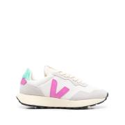 Veja Mesh Lace-Up Sneakers Multicolor, Dam