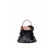 Longchamp Shoulder Bags Black, Dam