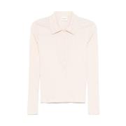 Closed Blush Beige Button-Up Sweater Beige, Dam