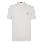 Fred Perry Ecru Marmalade Plain Skjorta White, Herr