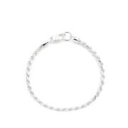 Hatton Labs Silver Repkedja Halsband Gray, Herr