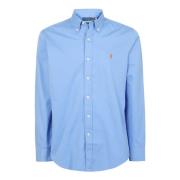 Ralph Lauren Polo Pony Broderad Skjorta med Knappar Blue, Herr