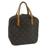 Louis Vuitton Vintage Pre-owned Canvas handvskor Brown, Dam