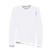 Christopher Esber Vit Lagers Crew Neck Tröja White, Dam