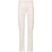 Jacob Cohën Beige Twillvävd Slim Fit Jeans Beige, Herr