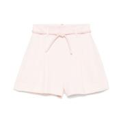 Zimmermann Ljusrosa Veckade Shorts Pink, Dam