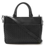 Bottega Veneta Vintage Pre-owned Laeder handvskor Black, Dam