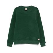 Deus Ex Machina Grön Fleece Stickad Tröja Green, Herr