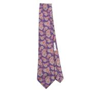 Etro Lila Jacquard Spetsig Slips Purple, Herr