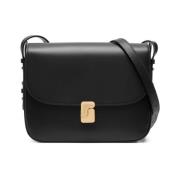 Soeur Mini Bellissima Läder Axelväska Black, Dam