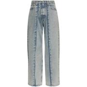 MM6 Maison Margiela Vida Ben Denim Jeans Blue, Dam