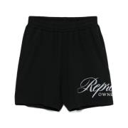 Represent Mesh Design Elastiska Shorts Black, Herr