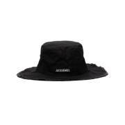 Jacquemus Hats Black, Herr