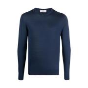 Mauro Ottaviani Silkes Rundhals T-shirt Blue, Herr