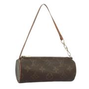 Louis Vuitton Vintage Pre-owned Canvas handvskor Brown, Dam