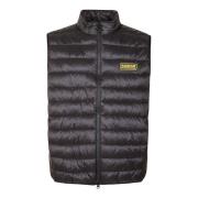 Barbour Nylon Vadderad Gilet Jacka Black, Herr