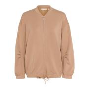 InWear Oversized Bomber Sweatshirt Tannin Beige, Dam