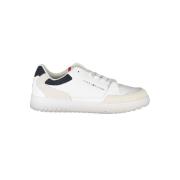 Tommy Hilfiger Vit Läder Herr Sneaker White, Herr