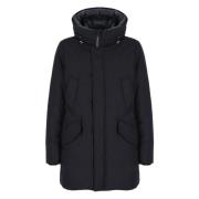 Woolrich Mörkblå Woolrich Parka för Män Blue, Herr