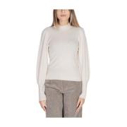 Vero Moda Stickad Topp Höst/Vinter Kollektion Beige, Dam