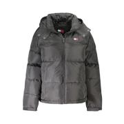 Tommy Hilfiger Svart Polyester Jacka & Kappa Black, Dam