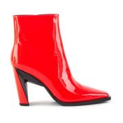 United Nude Poly Bootie Hi Red, Dam