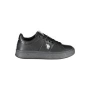 U.s. Polo Assn. Svarta Polyeten Damsneakers Black, Dam