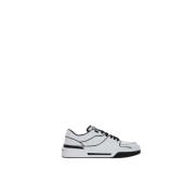 Dolce & Gabbana Frynset läder basket sneakers White, Herr