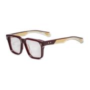 Jacques Marie Mage Bruna Optiska Ramar Elegant Stil Brown, Dam